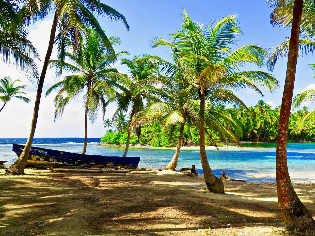 Beach in San Blas, Panama