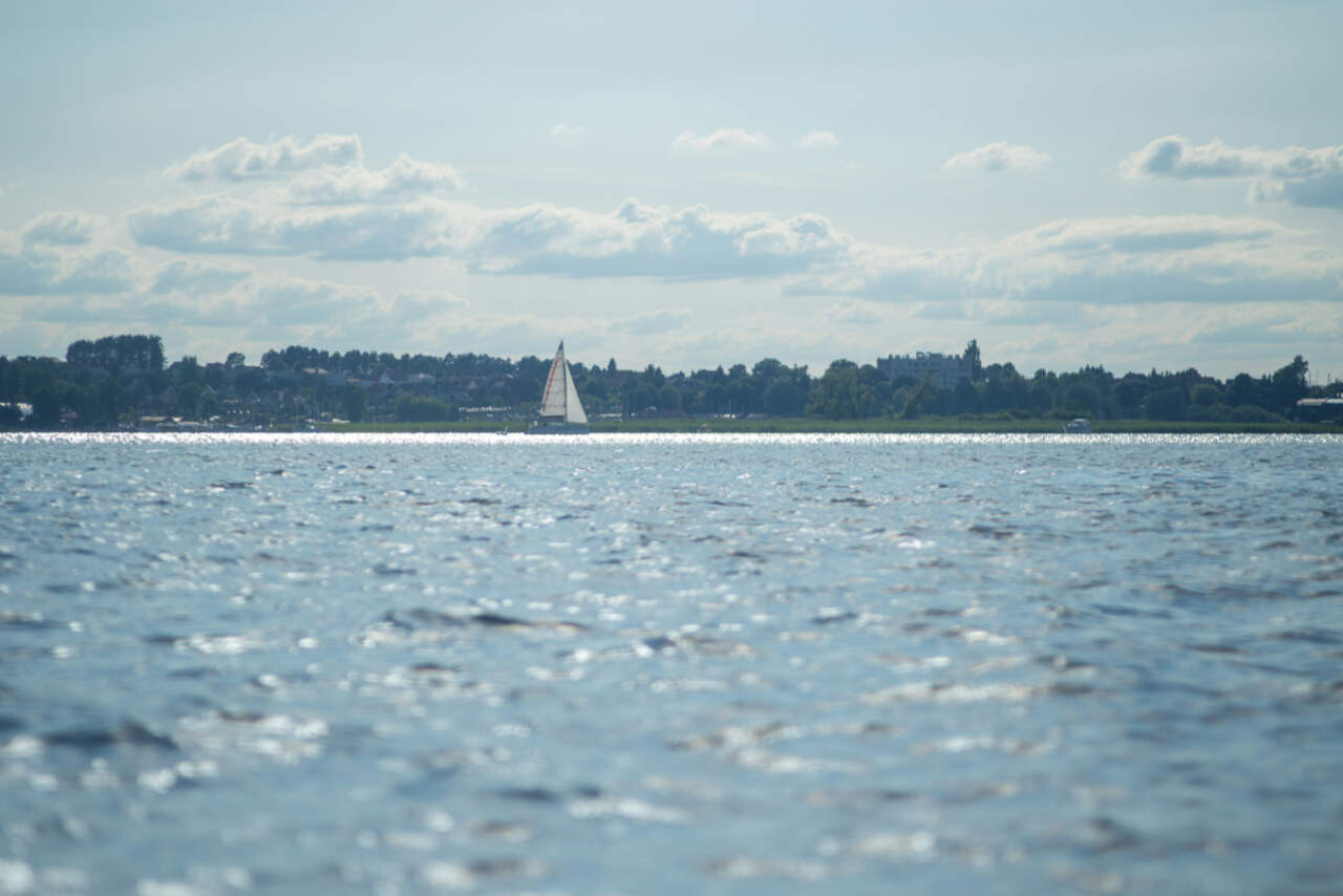 Sailing in Mikolajki, Poland