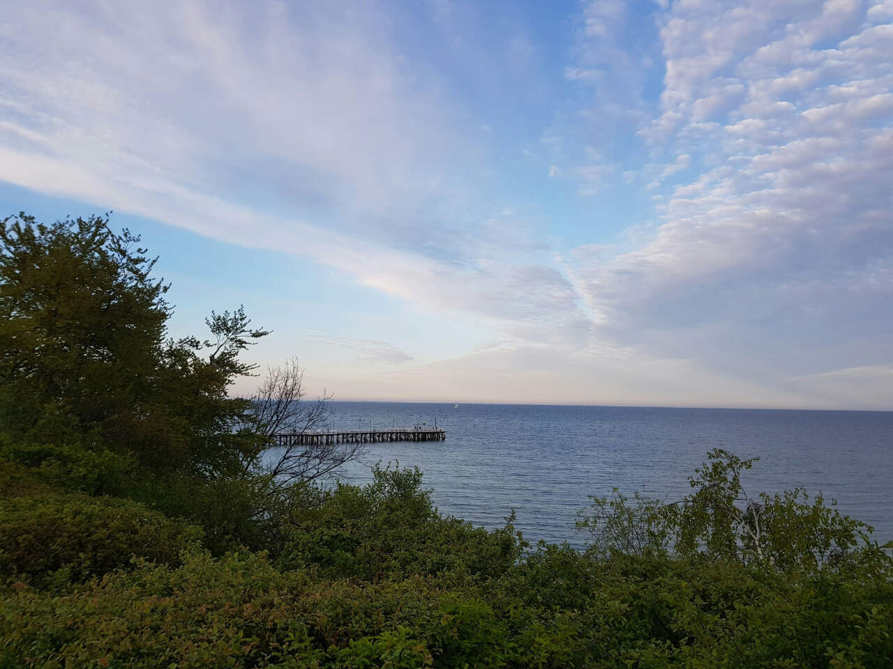 Beautiful view in Orłowo, Gdynia, Poland