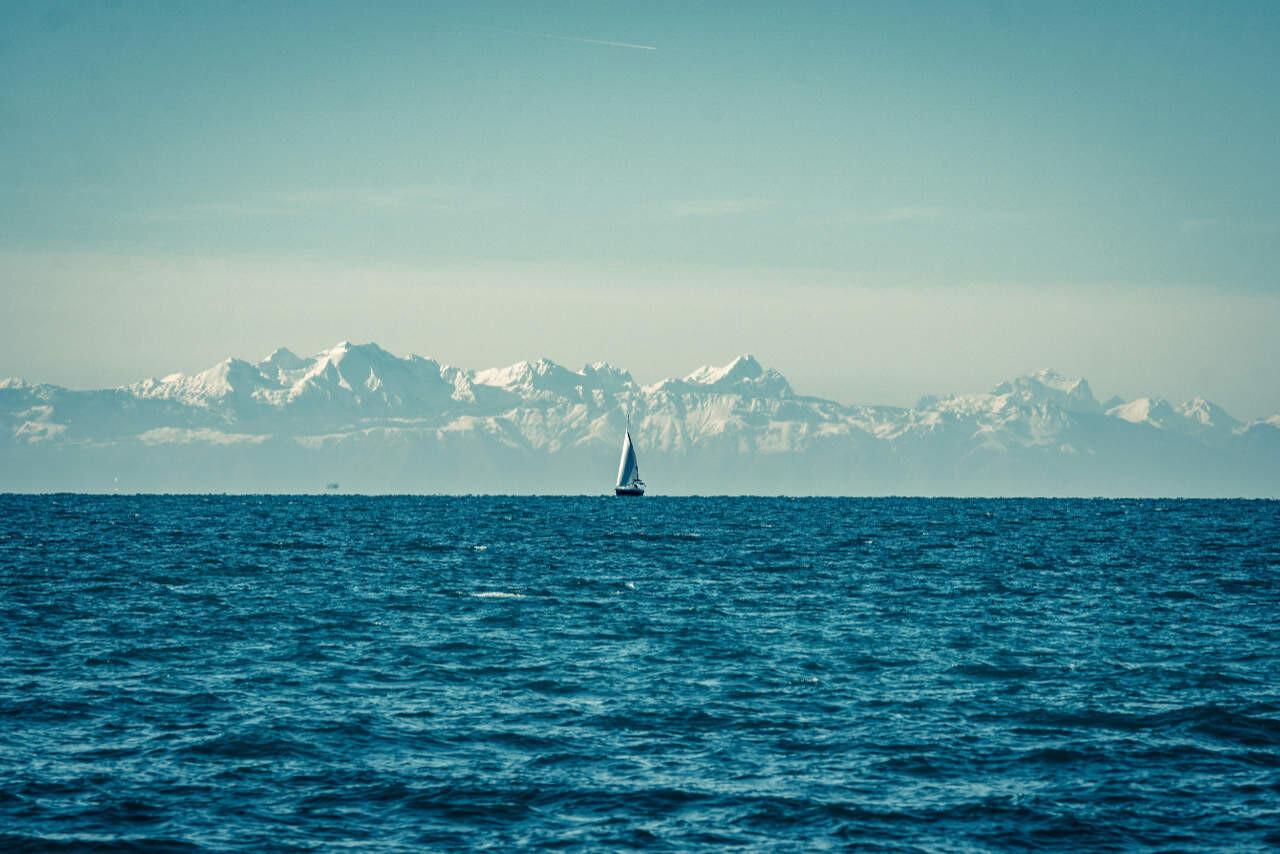 Sailing in Izola, Slovenia