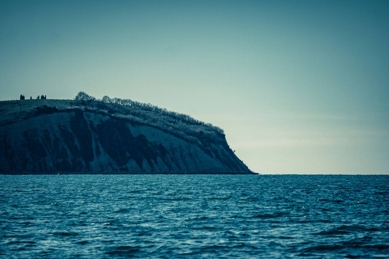 Cliffs in Izola Slovenia