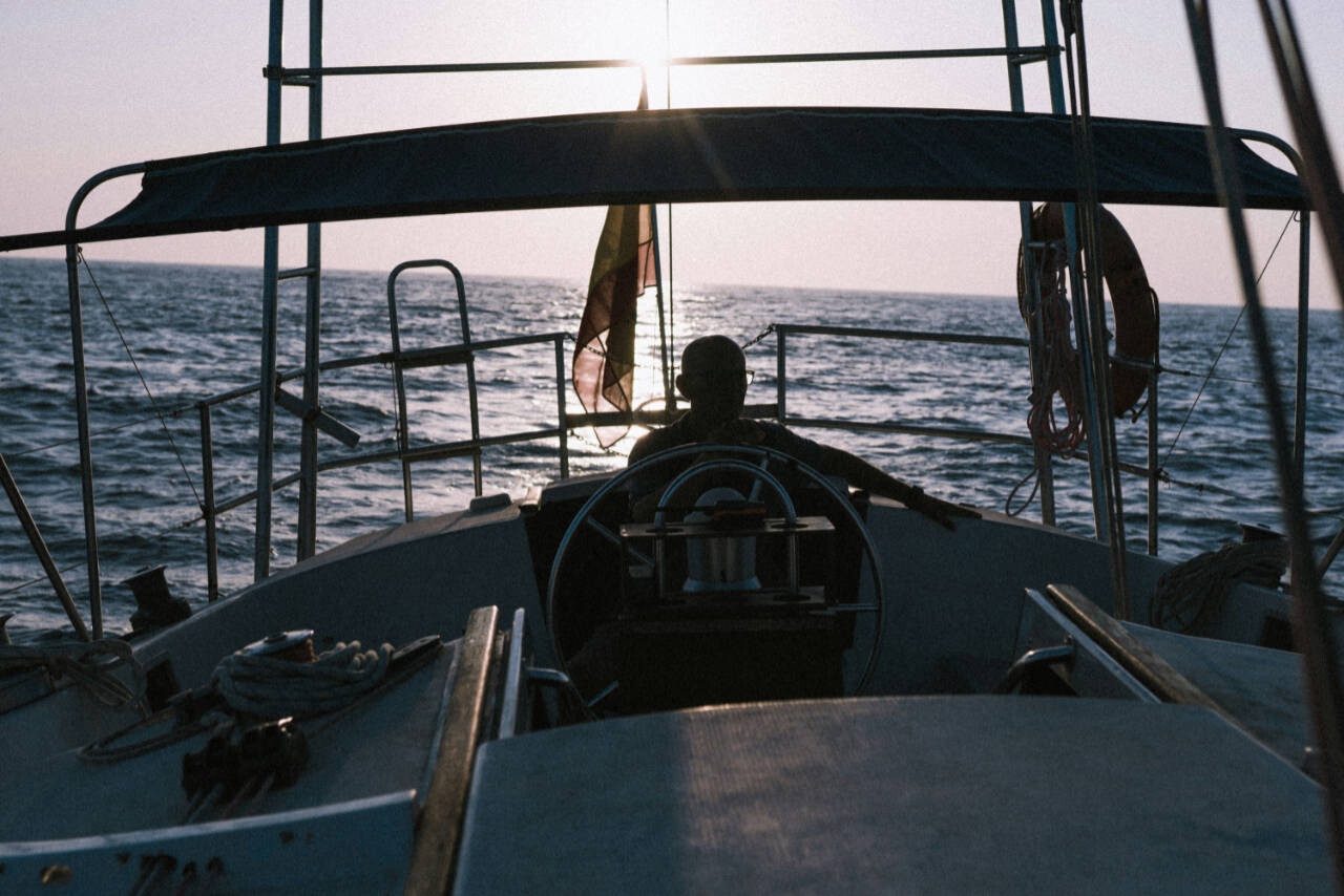 Skippered sailing yacht