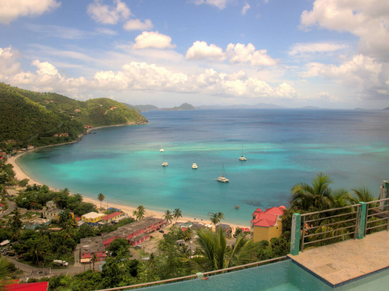 Cane Garden Bay in British Virgin Islands