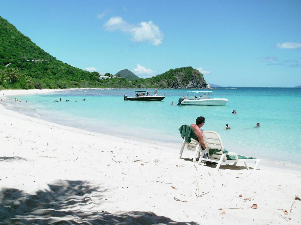 Beach in Tortola, British Virgin Islands