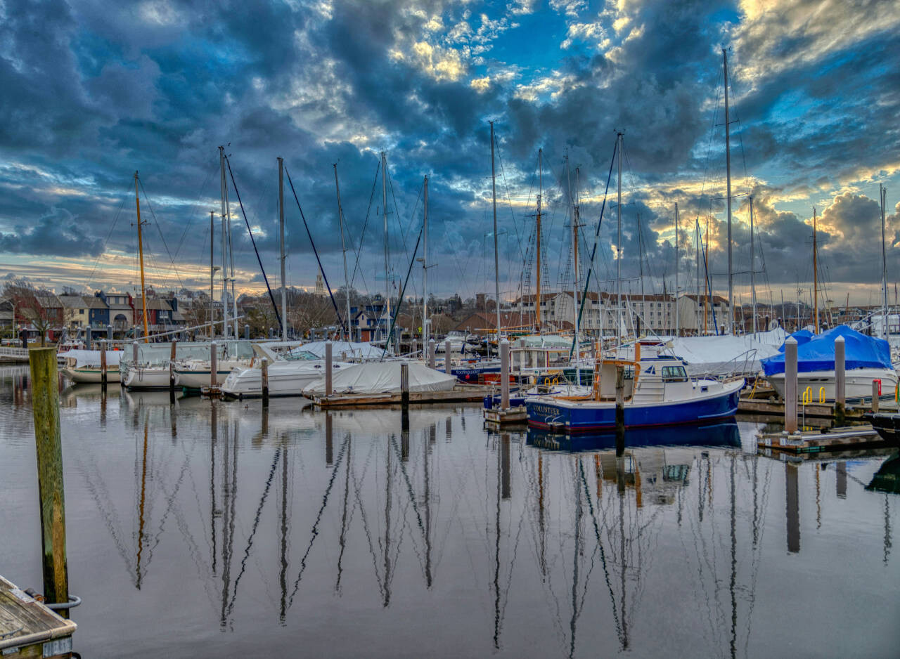 Newport Harbour Rhode Island