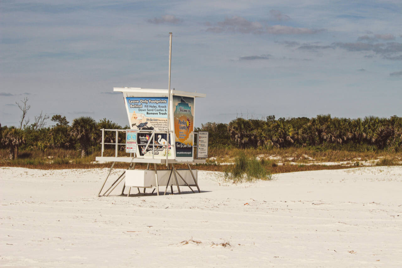 Beach in St. Petersburg, Florida, USA