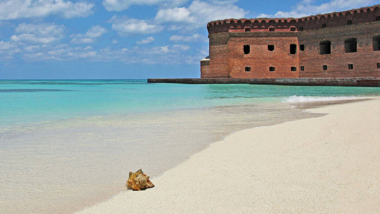 Fort Jefferson, Dry Tortugas National Park, Key West, Florid, USA