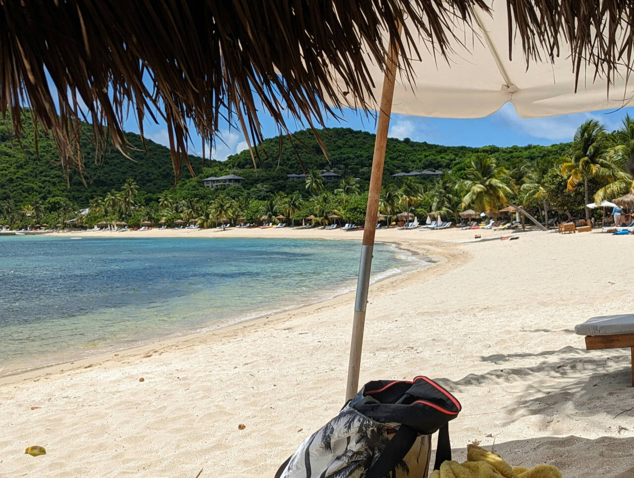 Beach in Scrub Island, BVI