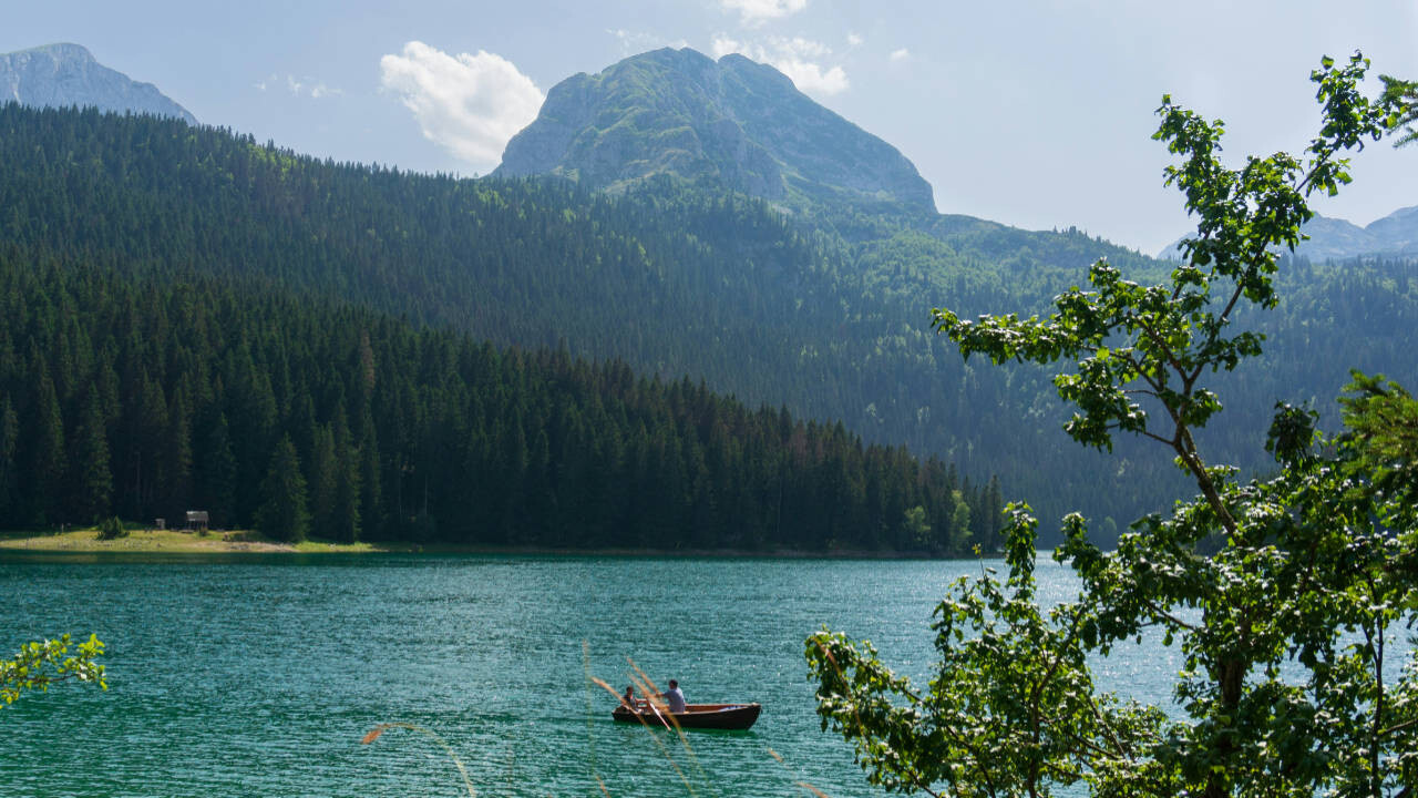 Žabljak lake in Montenegro