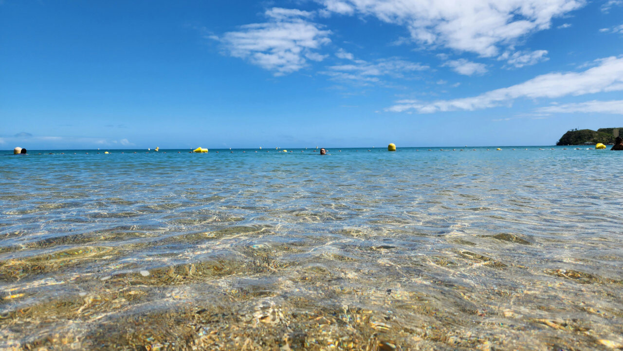 Swimming in Nouméa, New Caledonia