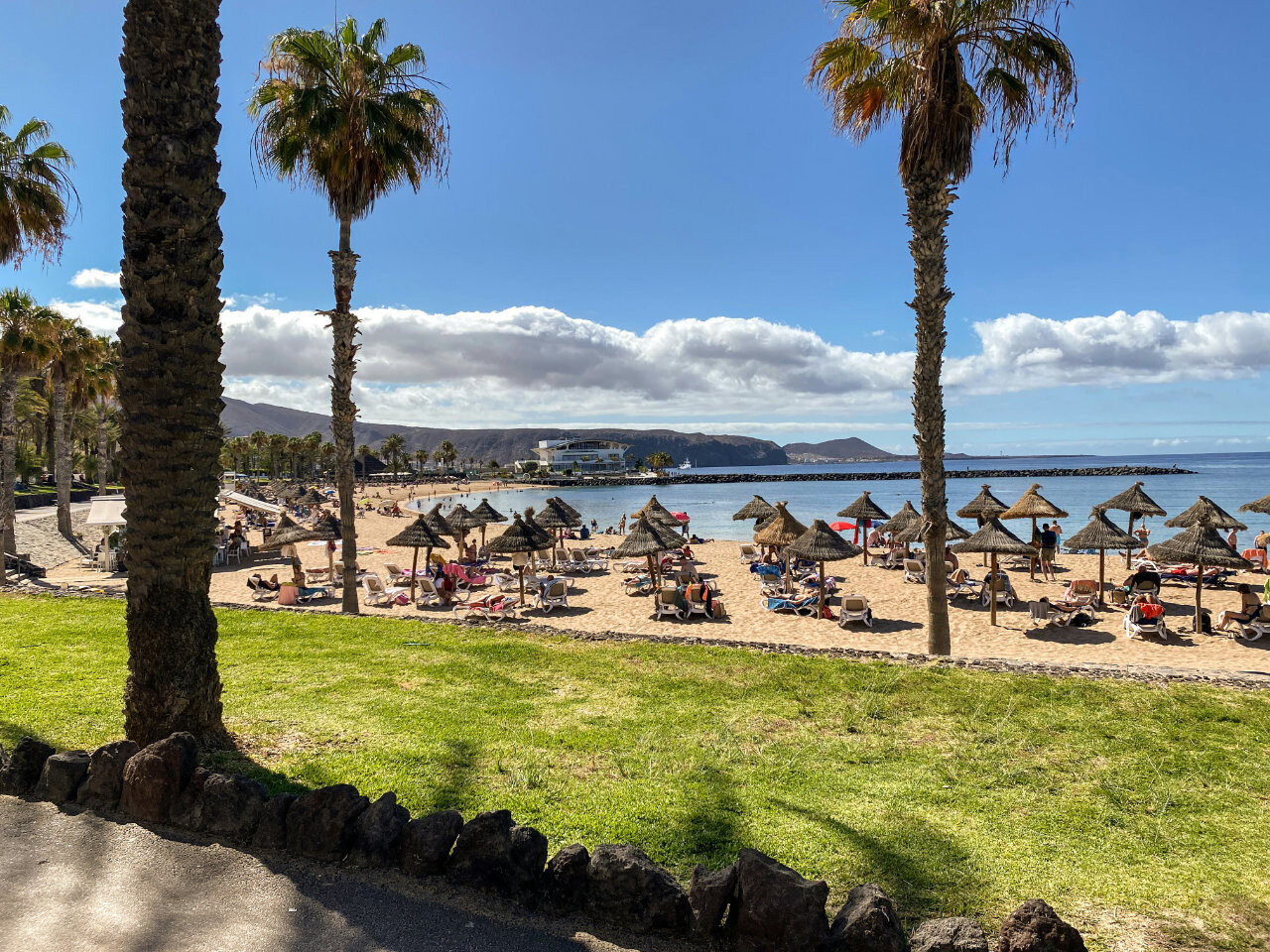 Playa El Camison in Arona, Tenerife, Spain