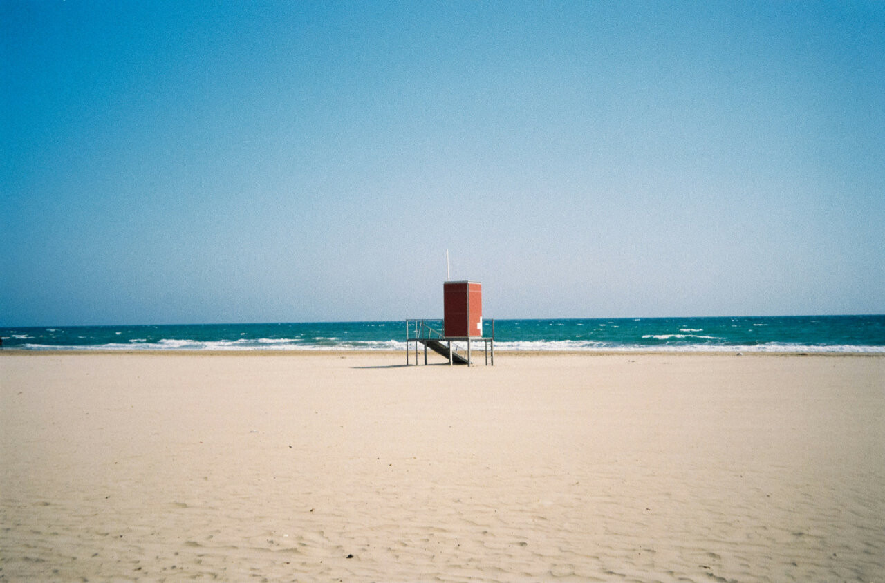 Beach in Cambrils, Spain