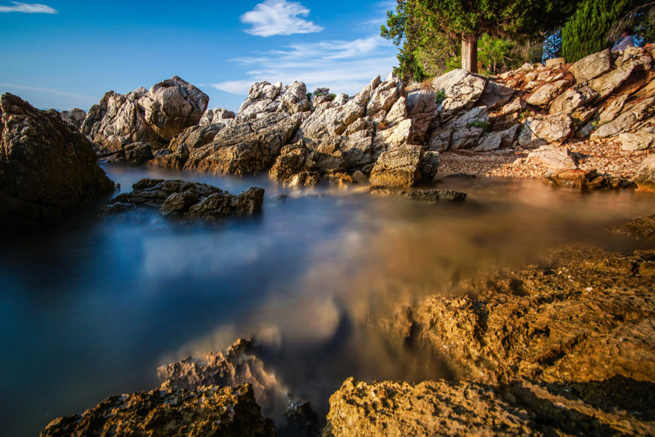 Beach Njivice, Krk, Croatia