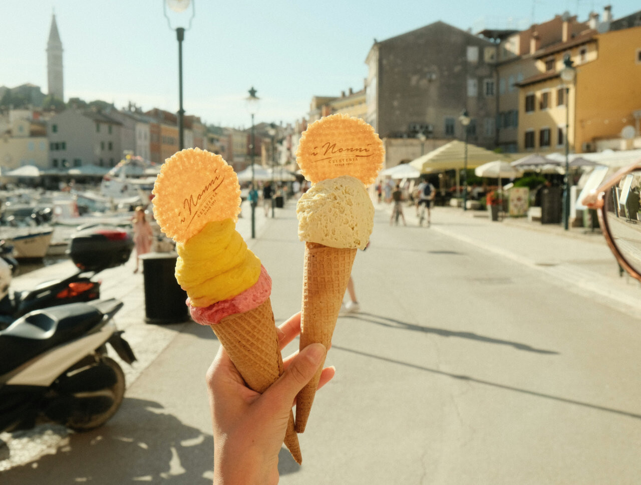 Ice cream in Rovinj