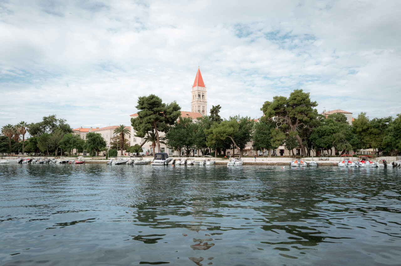 Town Of Trogir near Split in the summer, Croatia