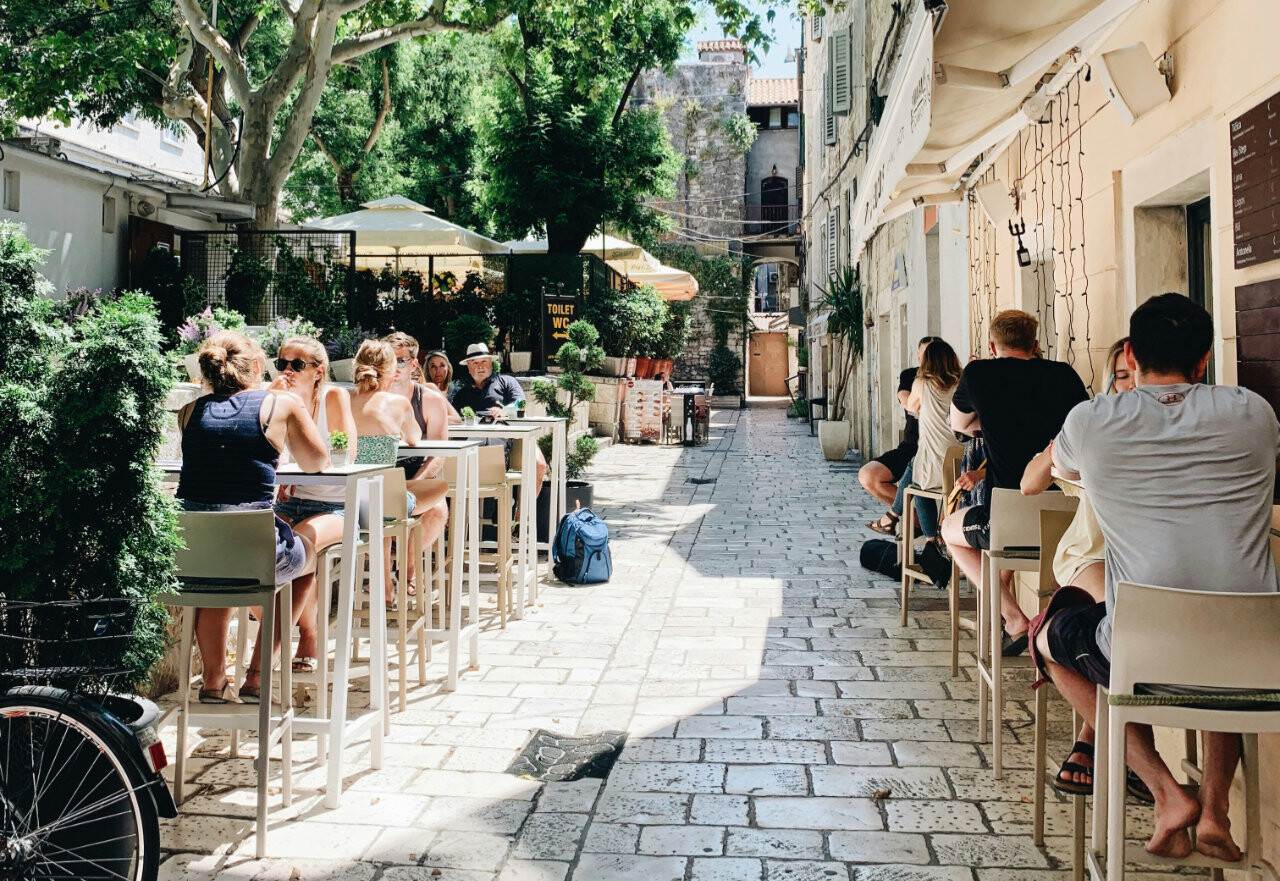 Restaurant in Kaštela, Croatia