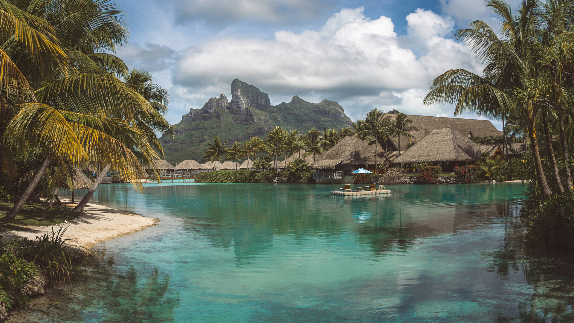 Resort in Bora Bora, French Polynesia