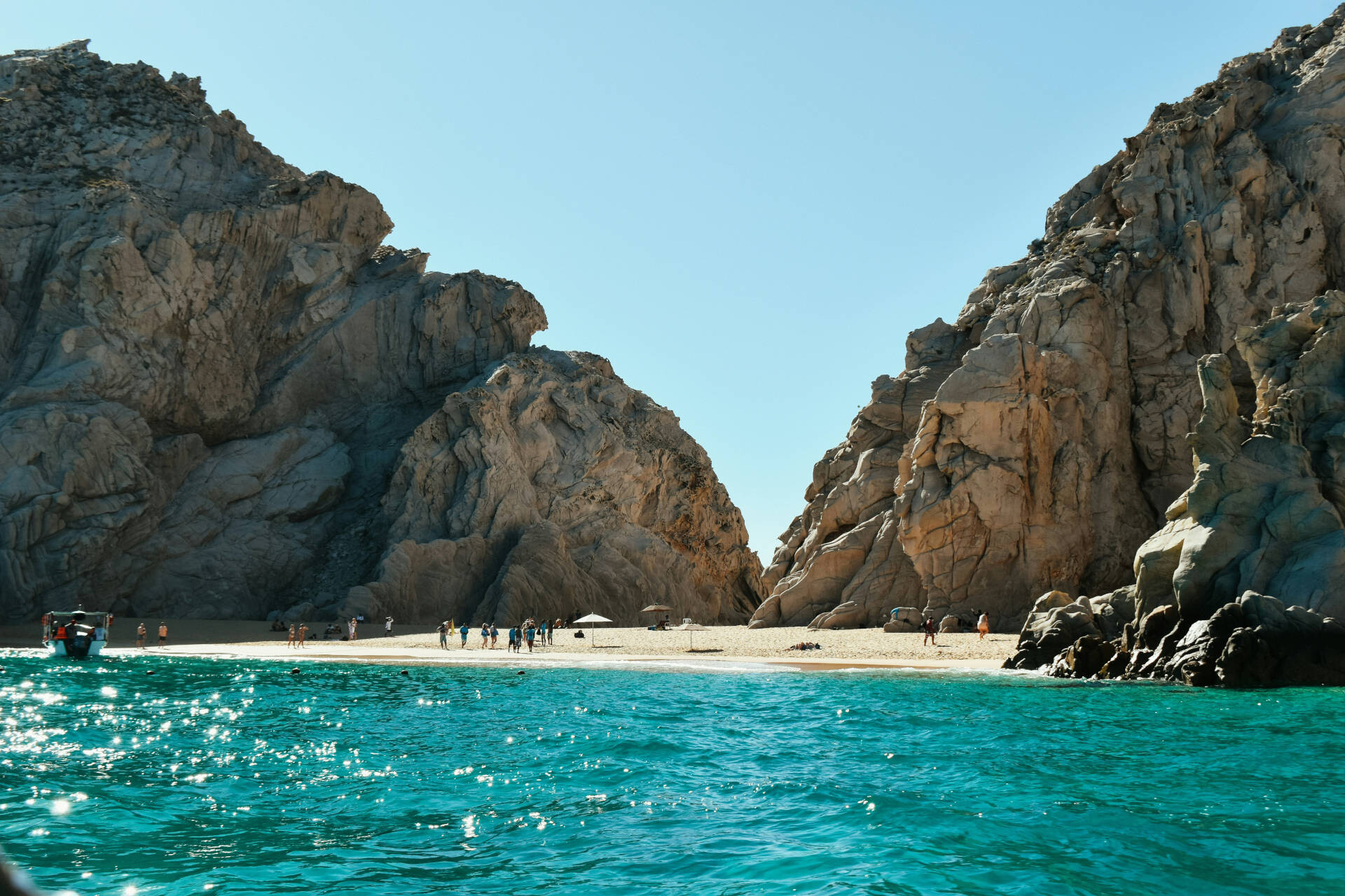 Lover's Beach in Cabo San Lucas, Mexico