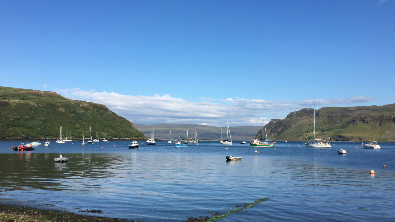 Harbour Portree, Skye, Scotland