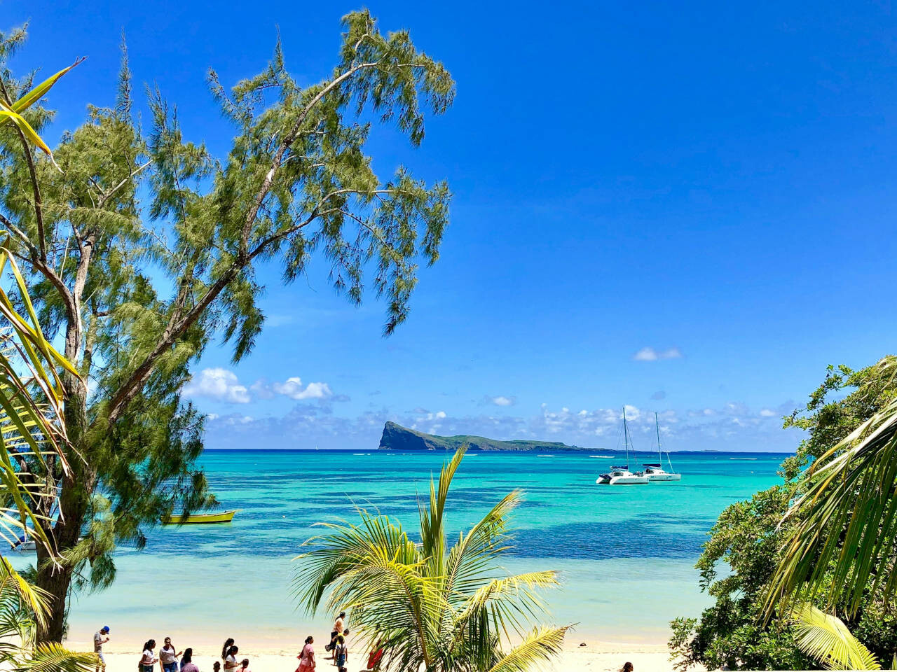 Bain Boeuf Public Beach, Grand Baie, Mauritius