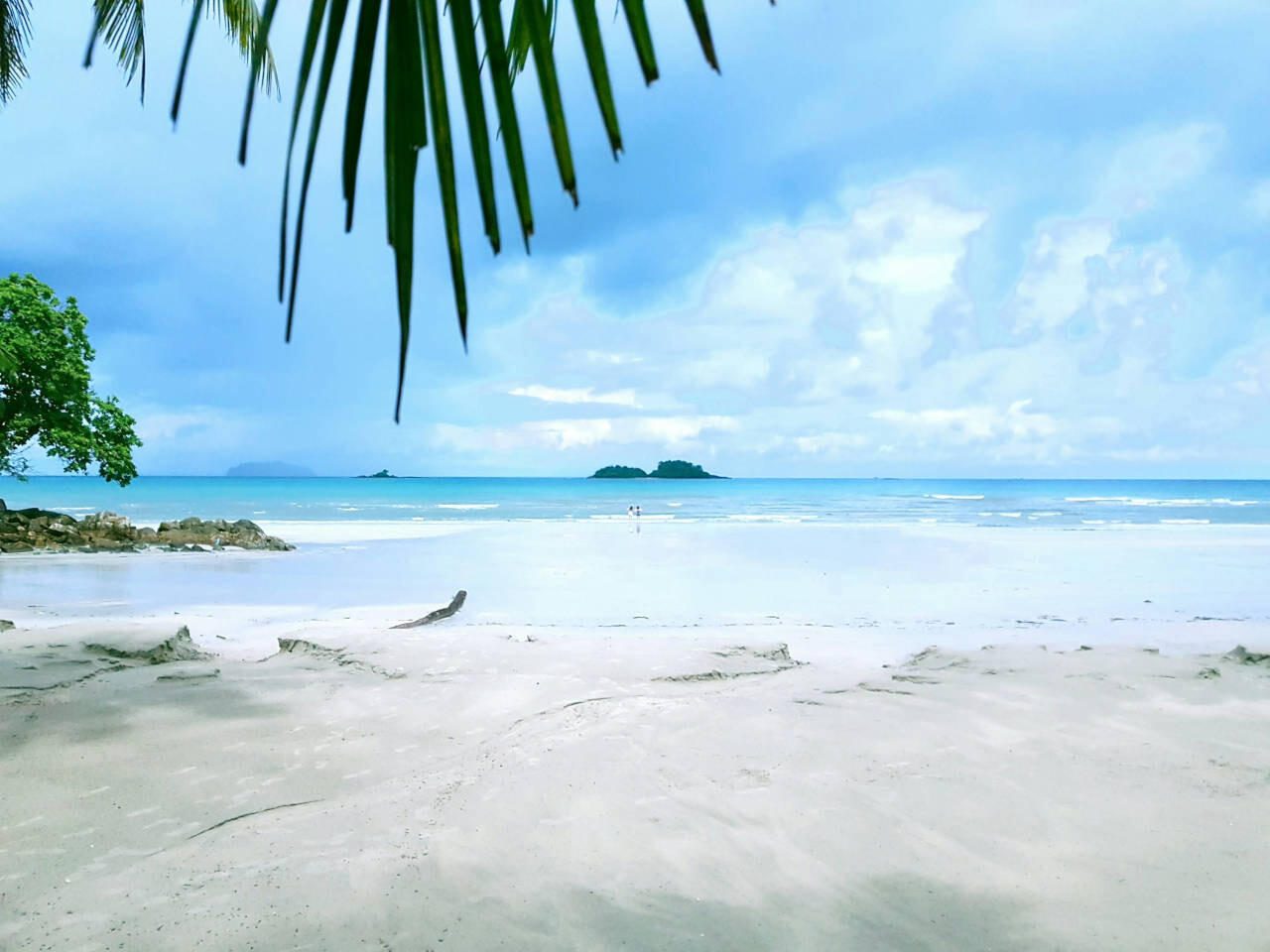 Whitesand beach in Koh Chang, Ko Chang District, Trat, Thailand