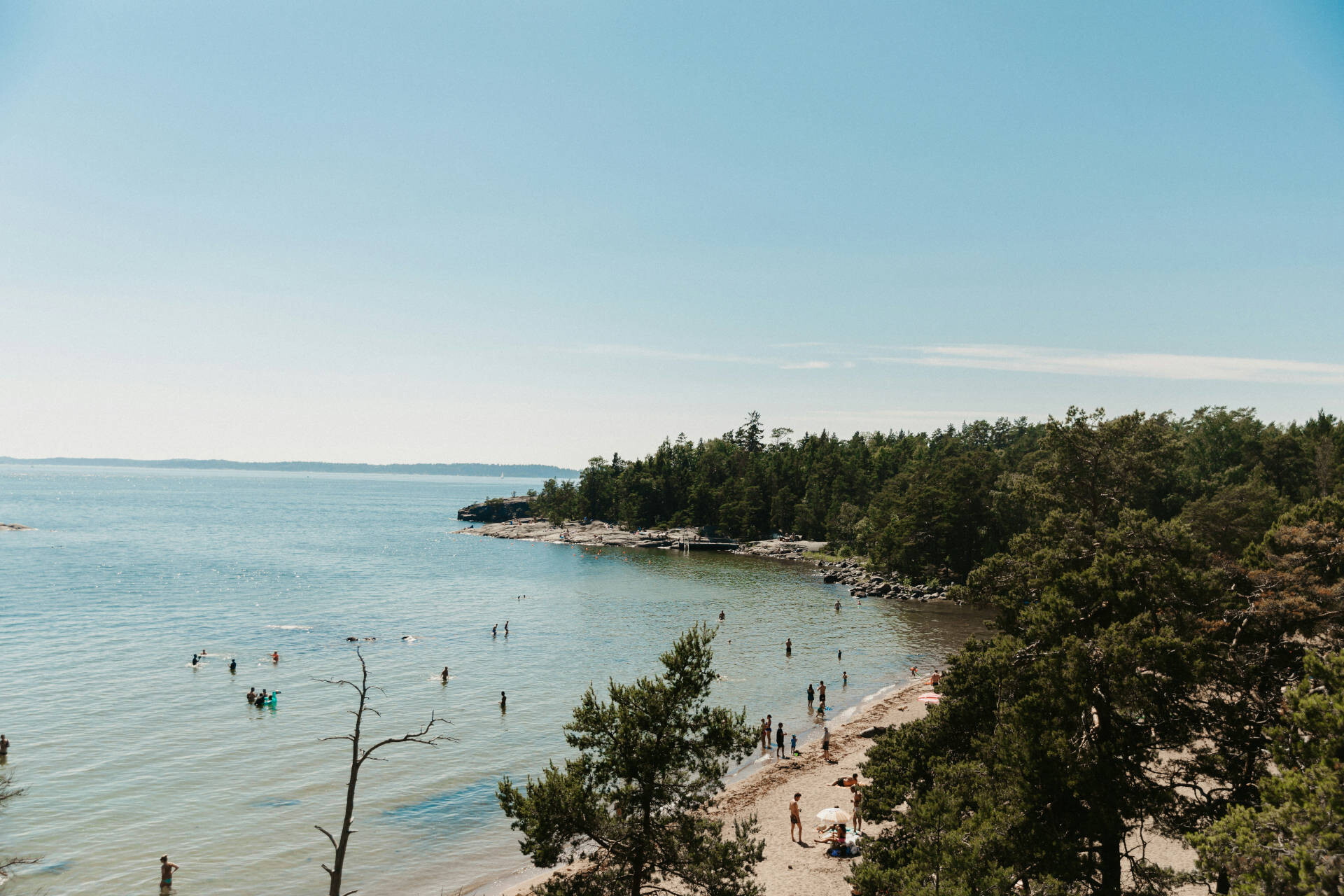 Björnö Nature Reserve in Värmdö, Sweden